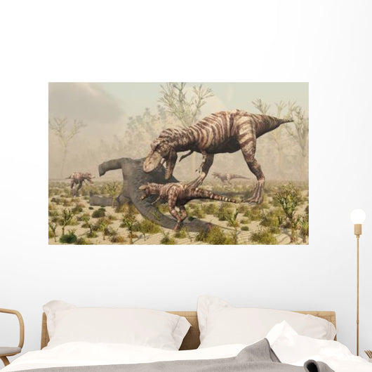 Family T Rex Dinosaurs Wall Decal