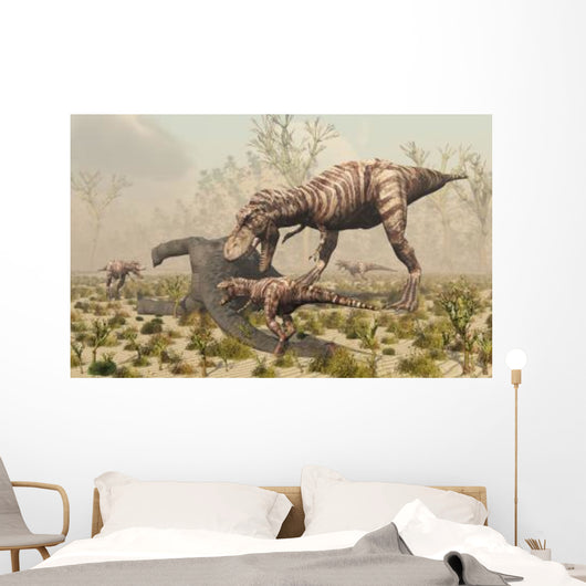 Family T Rex Dinosaurs Wall Decal