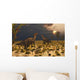 Pair Parasaurolophus Duckbill Dinosaurs Wall Decal
