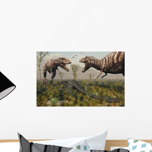 Confrontation between Pair T Wall Decal Design 2