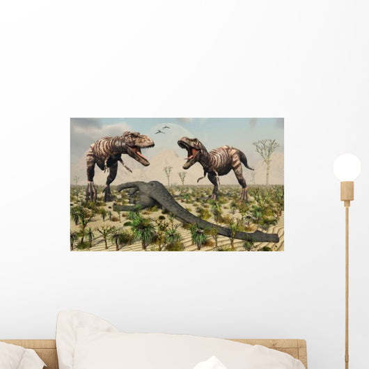 Confrontation between Pair T Wall Decal Design 1