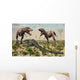 Confrontation between Pair T Wall Decal Design 1