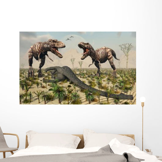 Confrontation between Pair T Wall Decal Design 1
