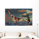 Sci-fi Scene Allosaurus and Wall Decal