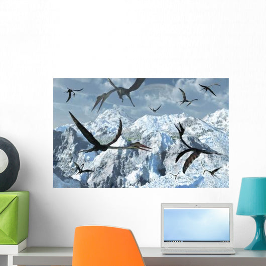 Flock Giant Quetzalcoatlus Wall Decal