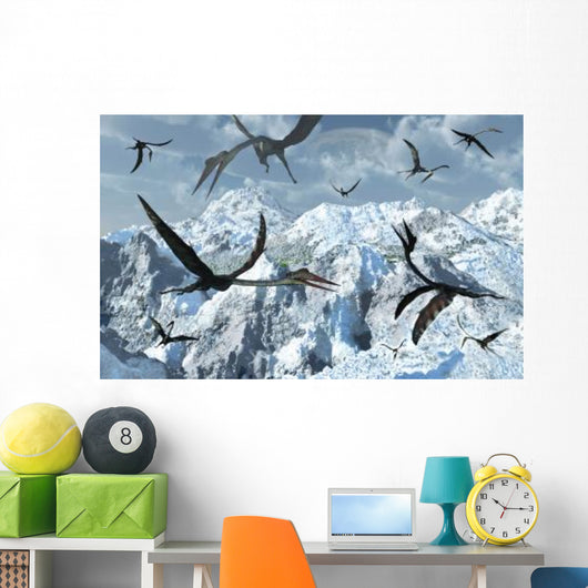 Flock Giant Quetzalcoatlus Wall Decal