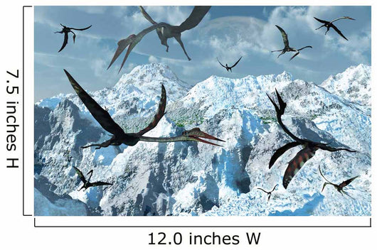 Flock Giant Quetzalcoatlus Wall Decal