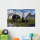 Pair Arctodus Bears Courting Wall Decal