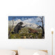 Confrontation between Arctodus Bear Wall Decal