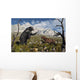 Confrontation between Arctodus Bear Wall Decal