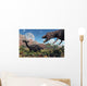 T Rex Confronts Ankylosaurus Wall Decal Design 2