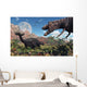 T Rex Confronts Ankylosaurus Wall Decal Design 2