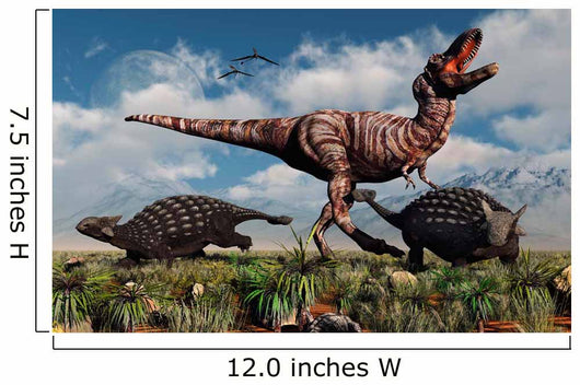 Ankylosaurus Dinosaurs Defend Themselves Wall Decal Design 2
