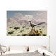 Protoceratops Stampede Fear as Wall Decal