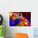Dimensional Universes Meet and Wall Decal