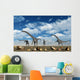 Omeisaurus Dinosaurs Are Startled Wall Decal