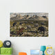 Sabre-toothed Tiger Stalks Herd Wall Decal