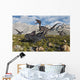 Pack Velociraptors Attack Lone Wall Decal