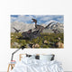Pack Velociraptors Attack Lone Wall Decal