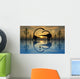 Pair Omeisaurus Dinosaurs Involved Wall Decal