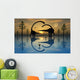 Pair Omeisaurus Dinosaurs Involved Wall Decal