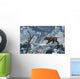 Lone Sabre-toothed Tiger Cold Wall Decal