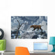 Lone Sabre-toothed Tiger Cold Wall Decal