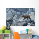 Lone Sabre-toothed Tiger Cold Wall Decal