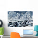 Herd Woolly Rhinoceros Severe Wall Decal