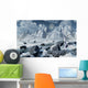 Herd Woolly Rhinoceros Severe Wall Decal