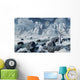 Herd Woolly Rhinoceros Severe Wall Decal