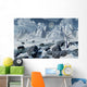 Herd Woolly Rhinoceros Severe Wall Decal
