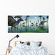 Group Parasaurolophus Duckbill Dinosaurs Wall Decal