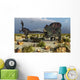 Protoceratops Biting Tail Attacking Wall Decal