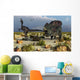 Protoceratops Biting Tail Attacking Wall Decal