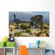 Protoceratops Biting Tail Attacking Wall Decal