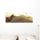 Tyrannosaurus Rex Giving Mighty Wall Decal