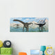 Group Diplodocus Dinosaurs Grazing Wall Decal
