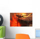 Mighty T Rex Roars Wall Decal Design 1