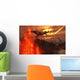 Mighty T Rex Roars Wall Decal Design 1