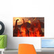 Herd Dinosaurs Struggle for Wall Decal