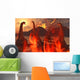 Herd Dinosaurs Struggle for Wall Decal