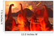 Herd Dinosaurs Struggle for Wall Decal