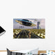 Alien Spaceport Top Secret Wall Decal