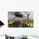 Alien Spaceport Top Secret Wall Decal
