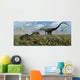 Pair Dilophosaurus Dinosaurs Prehistoric Wall Decal
