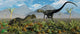 Pair Dilophosaurus Dinosaurs Prehistoric Wall Decal