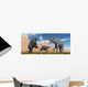 Arctodus Bear Chasing Young Wall Decal