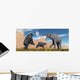 Arctodus Bear Chasing Young Wall Decal