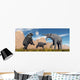 Arctodus Bear Chasing Young Wall Decal